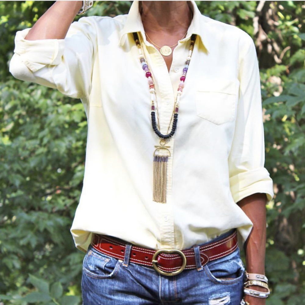 New Stella & Dot Genevieve Tassel Necklace